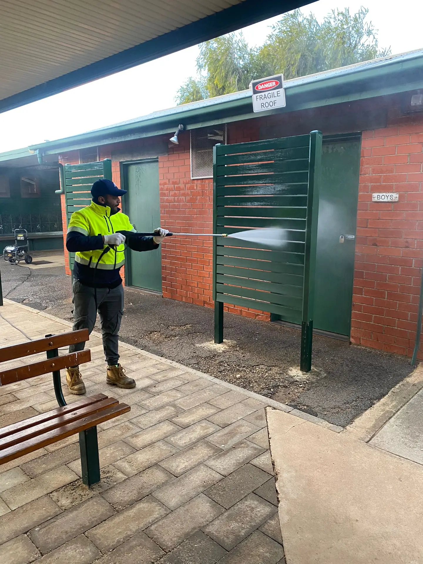 High Pressure Cleaning